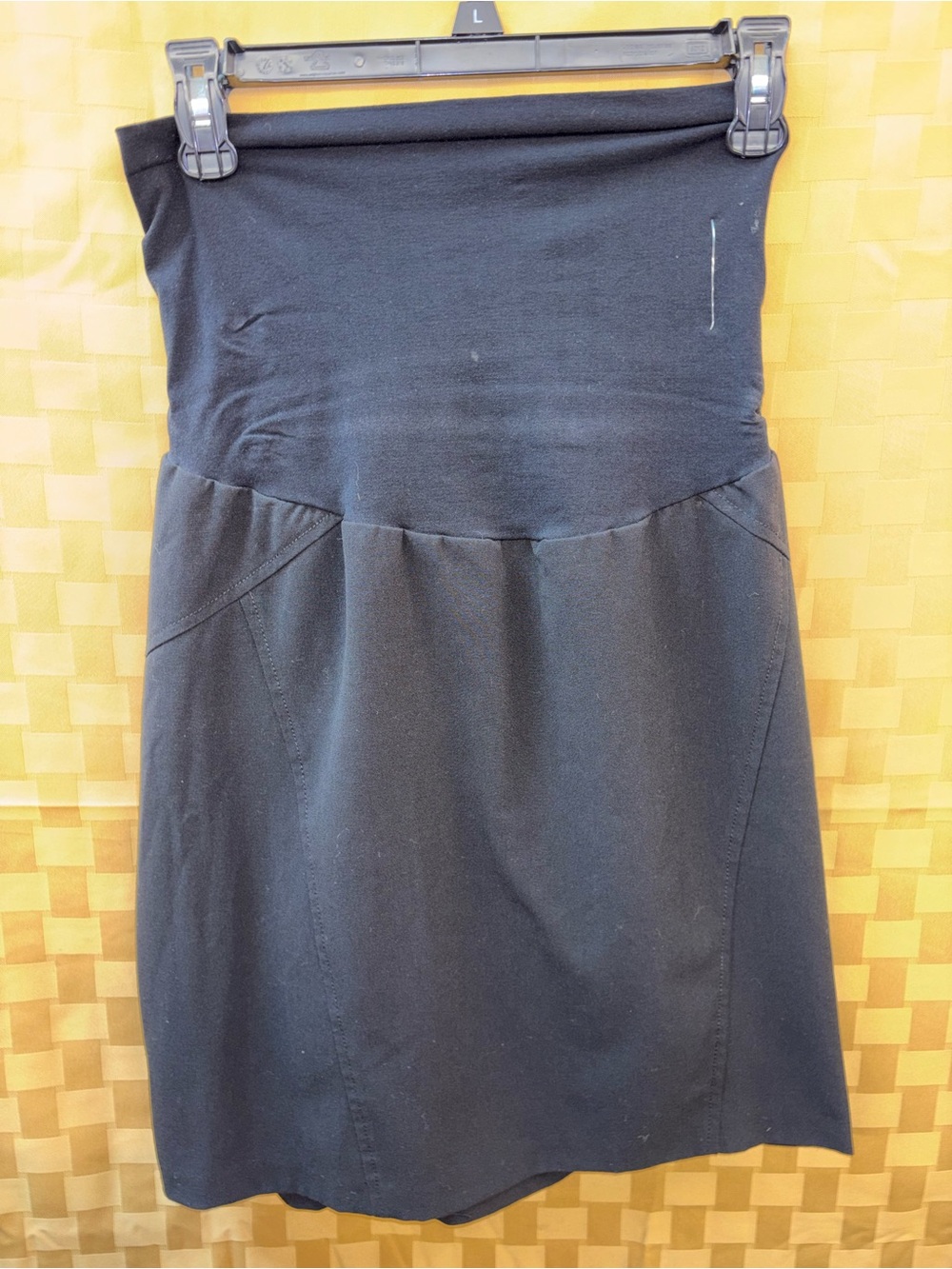 Motherhood Maternity Black A-Line Pull-On Skirt